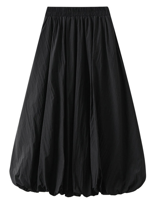 Balloon Hem Skirt