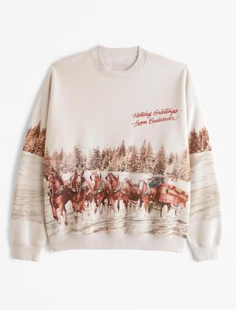 Scenic Winter Graphic Top