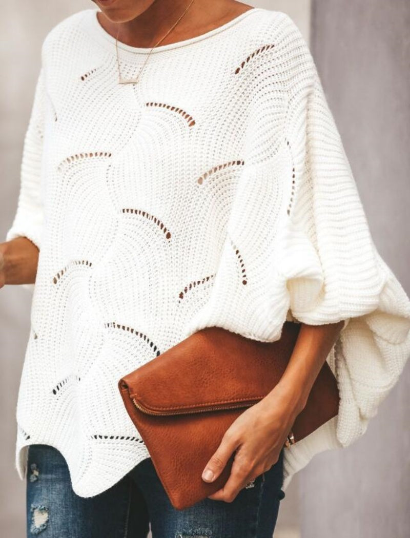 Lightweight Knit Pullover Sweater