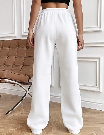 Drawstring Pleated Wide-Leg Pants