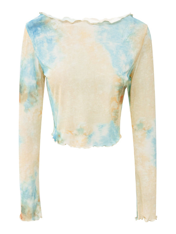 Tie-Dye Crop Top