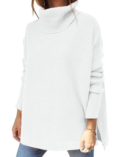 Loose-Fit Turtleneck Pullover