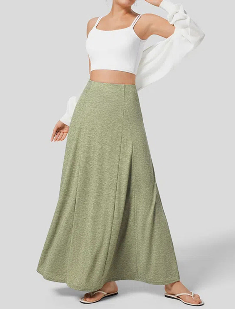 Flowing Maxi Skirt with Side Slit