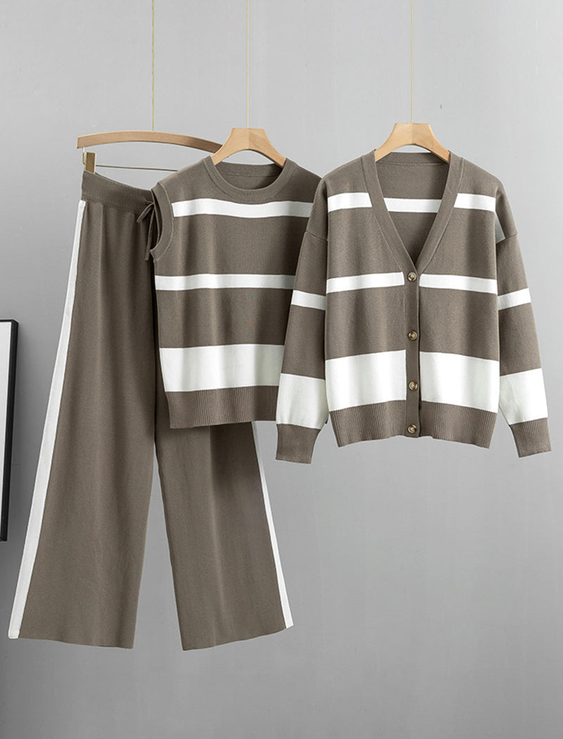 Loose Stripe 3-Piece Set