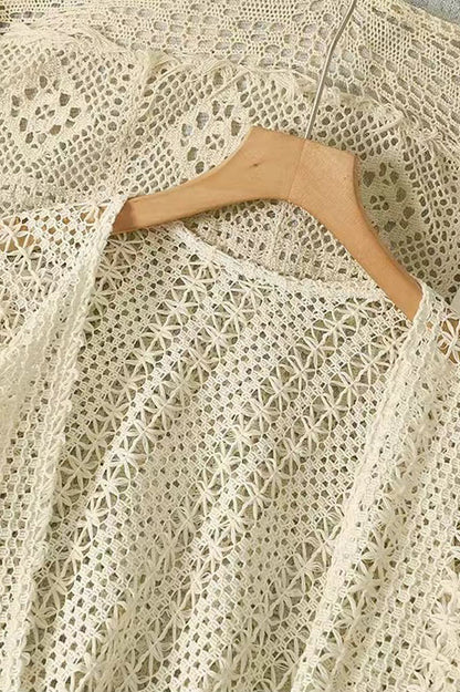 Crochet Lace Cover-Up