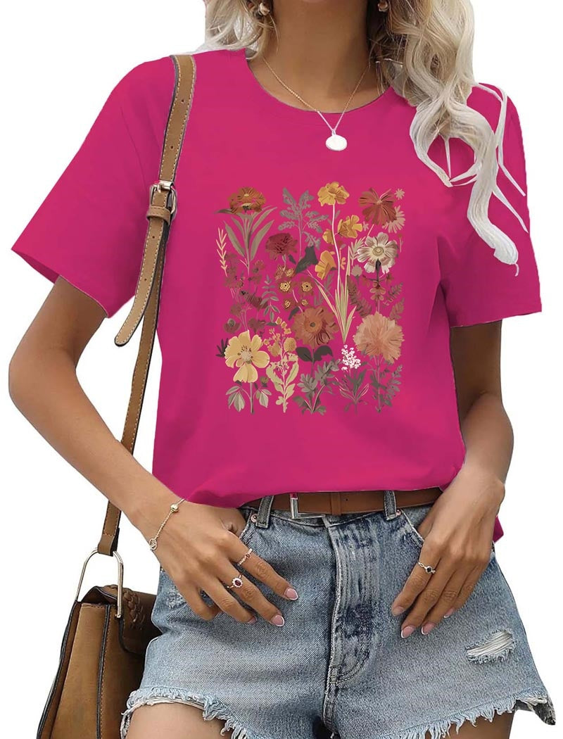 Floral Print T-Shirt