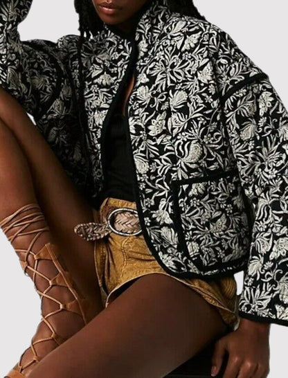 Floral Quilted Jacket