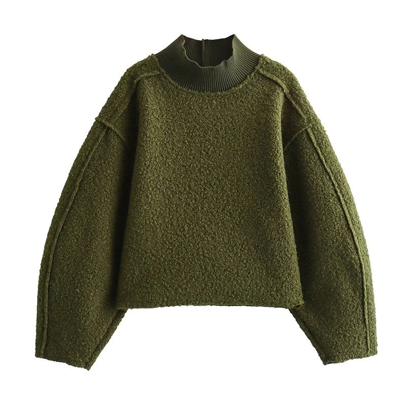 Turtleneck Knit Sweater