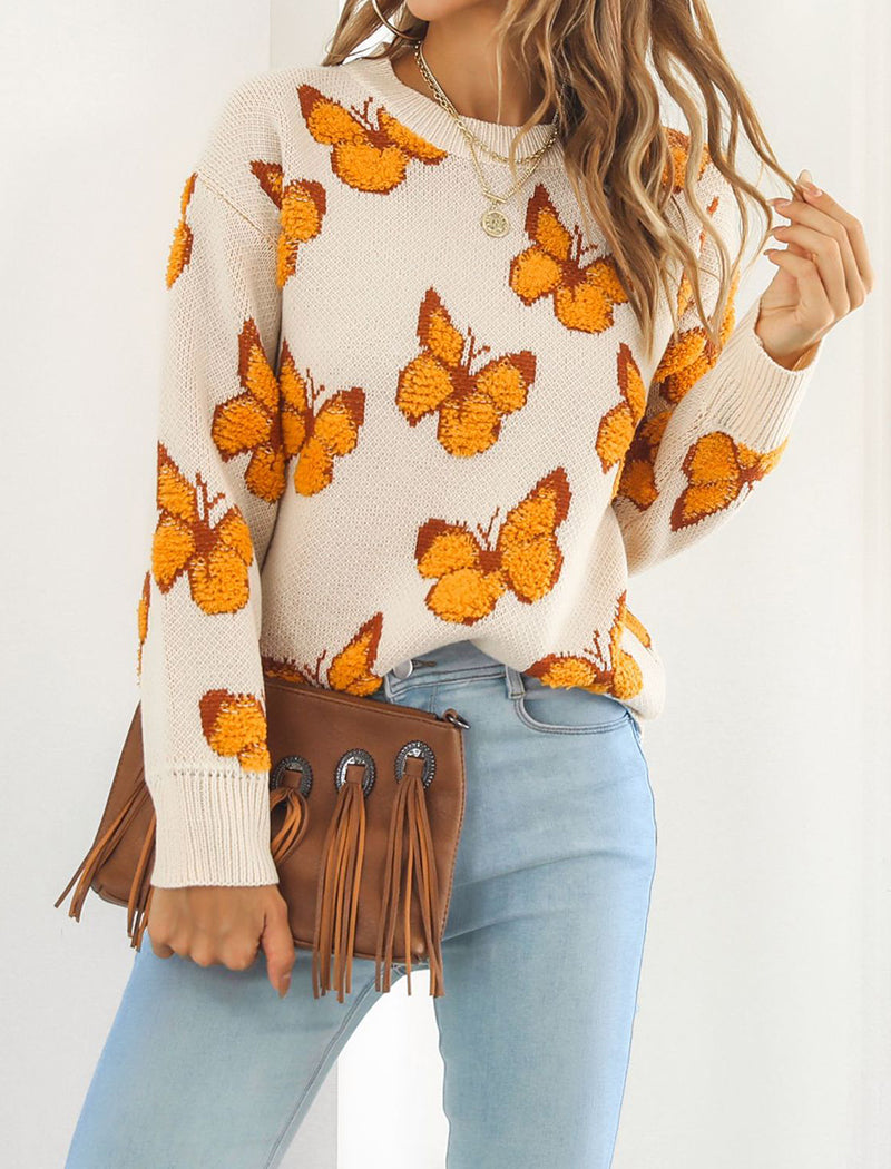 3D Butterfly Sweater