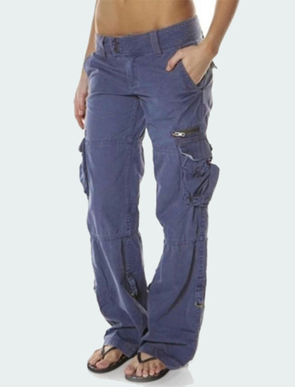 Cargo Wide-Leg Pants