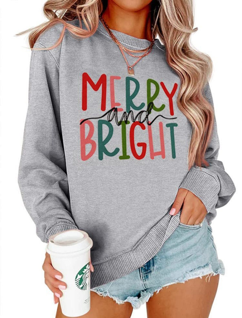 Merry and Bright Graphic Top