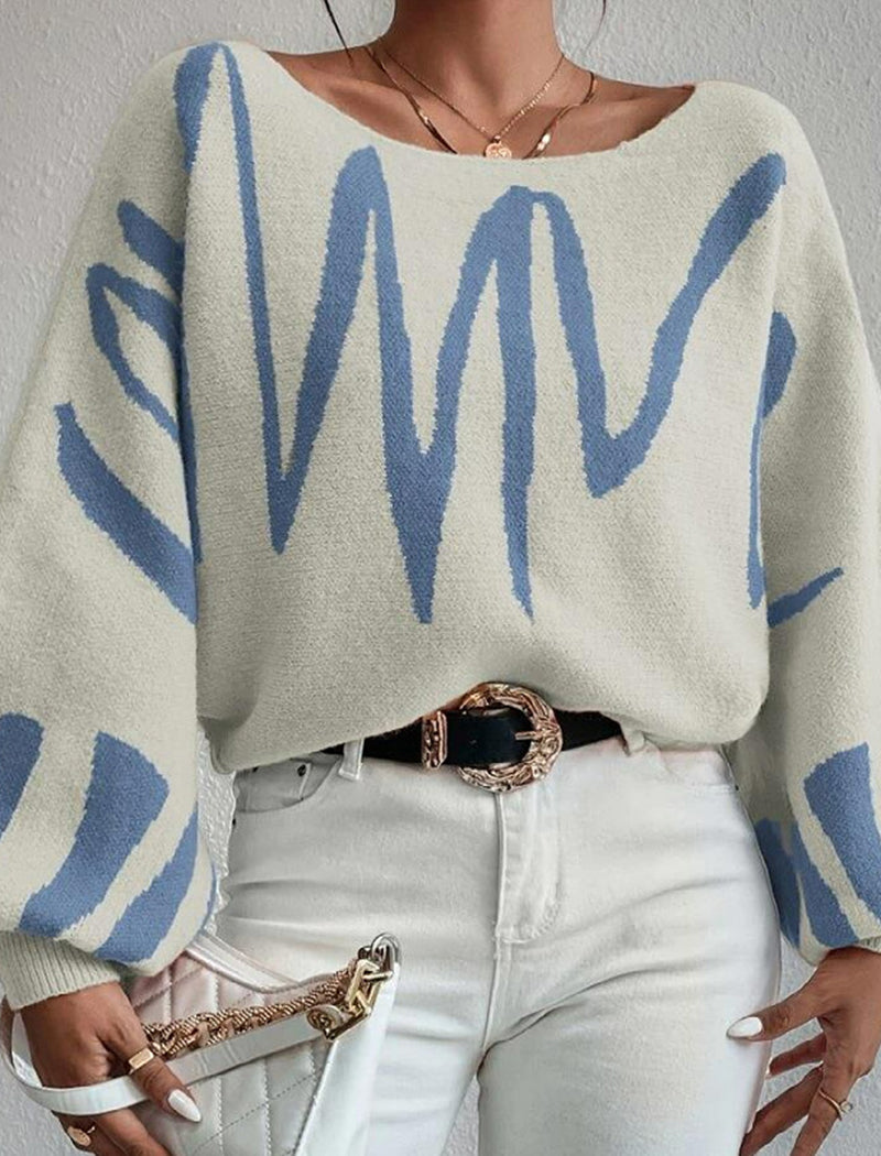 Loose Knit Pullover Sweater