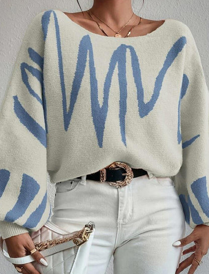 Loose Knit Pullover Sweater