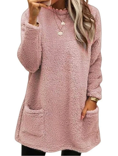 Oversized Fleece Tunic