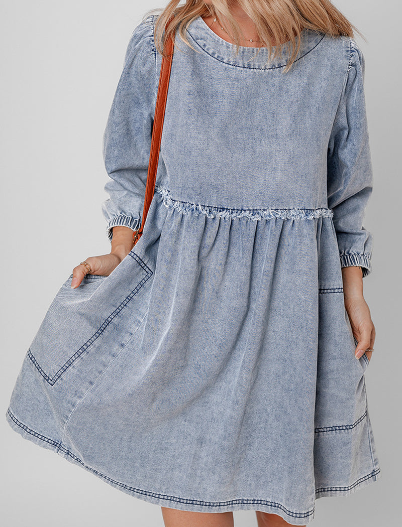 Denim Mini Dress