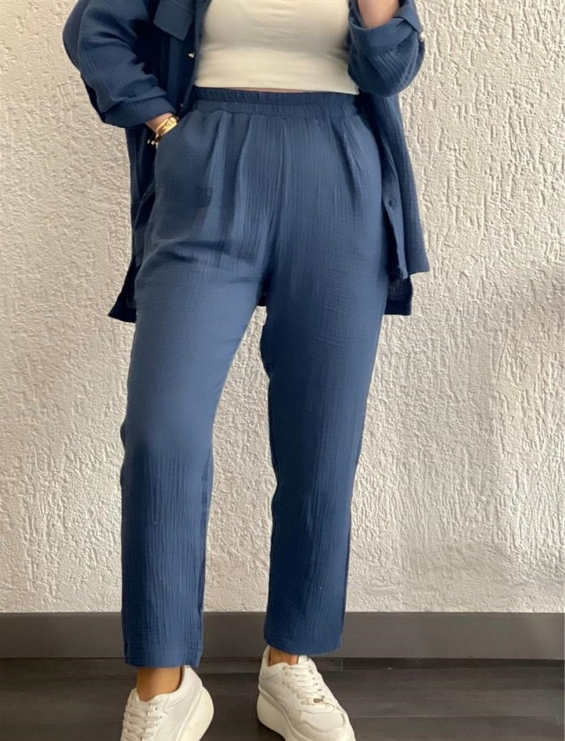 Textured Two-Piece Lounge Set