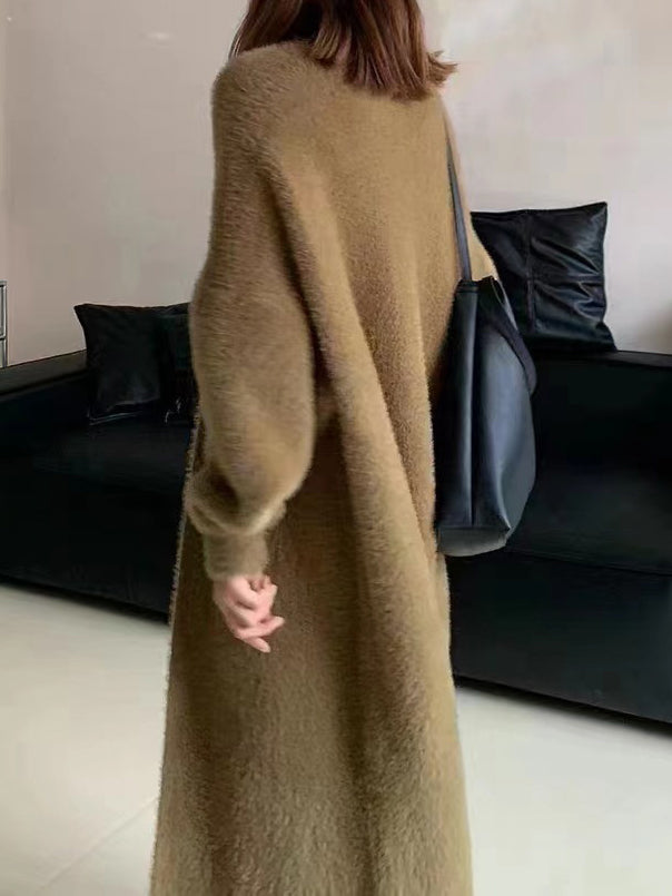 Thick Casual Long Coat