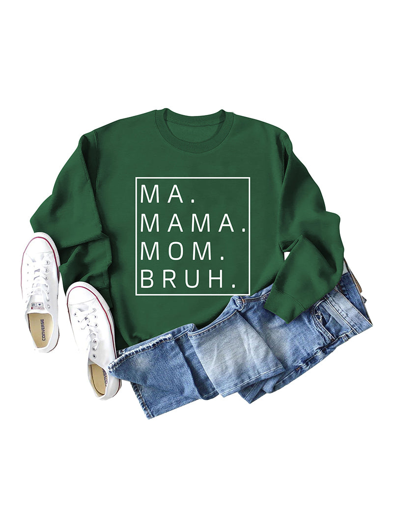 Mama Bruh Graphic Top