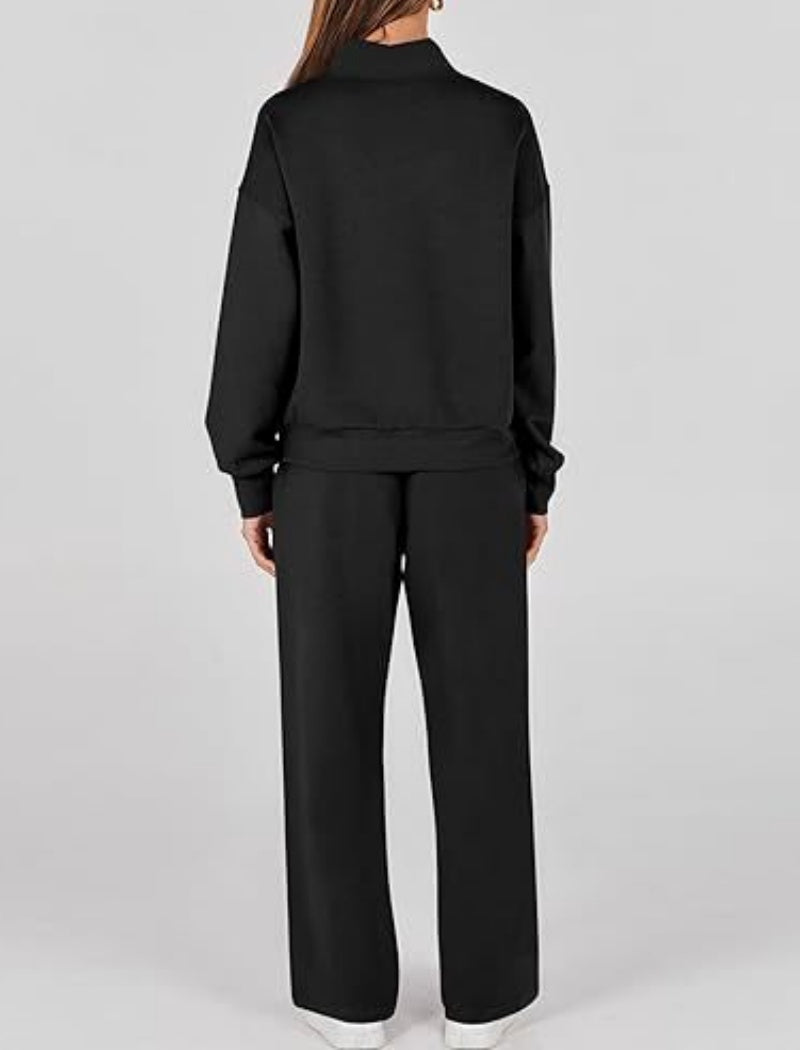 Relaxed-Fit Hoodie and Joggers Set