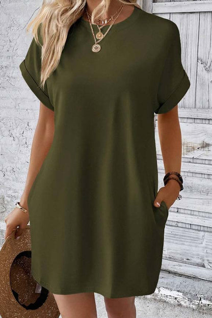 Casual T-Shirt Mini Dress