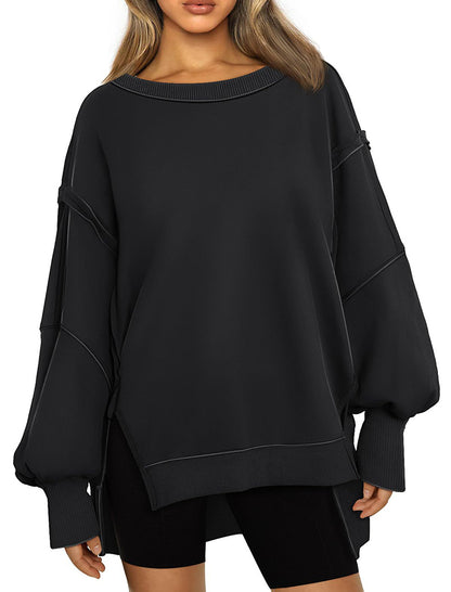 Oversized Longline Pullover