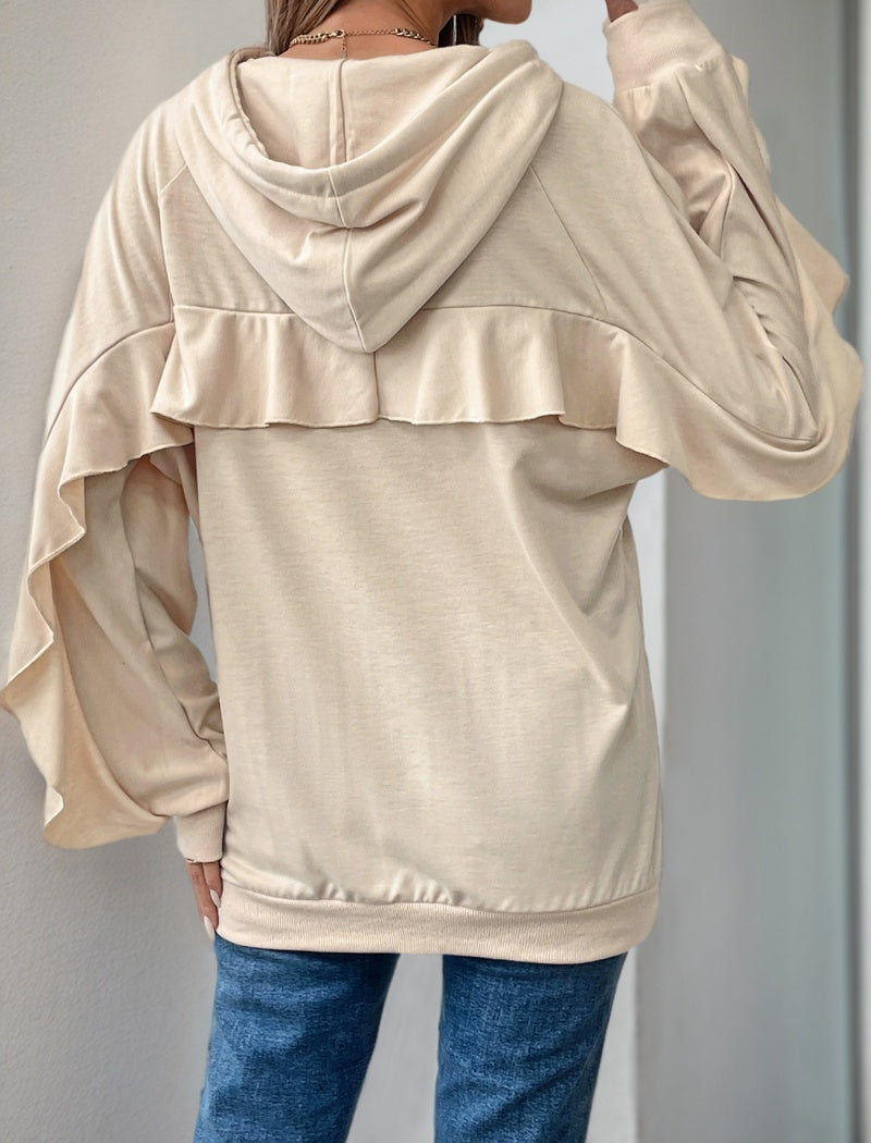 Relaxed Fit Drawstring Hoodie