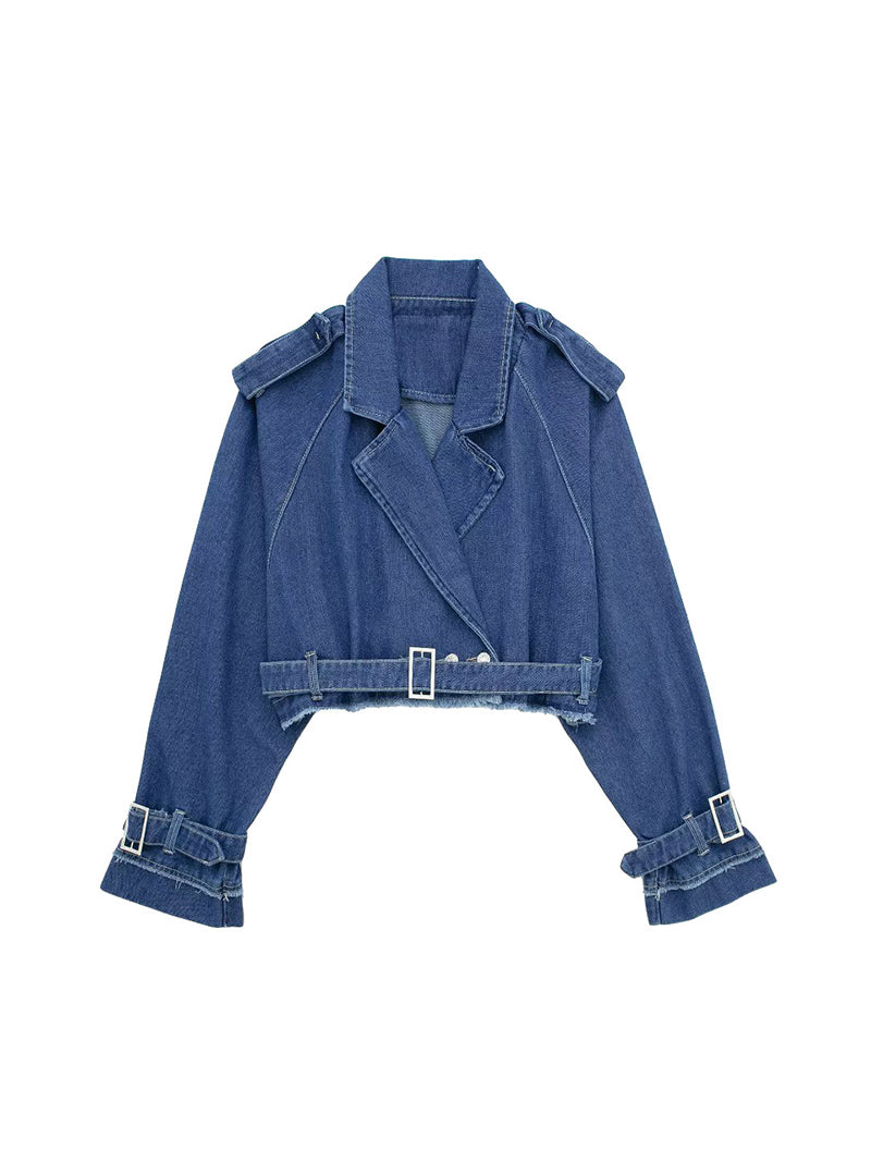 Cropped Denim Jacket