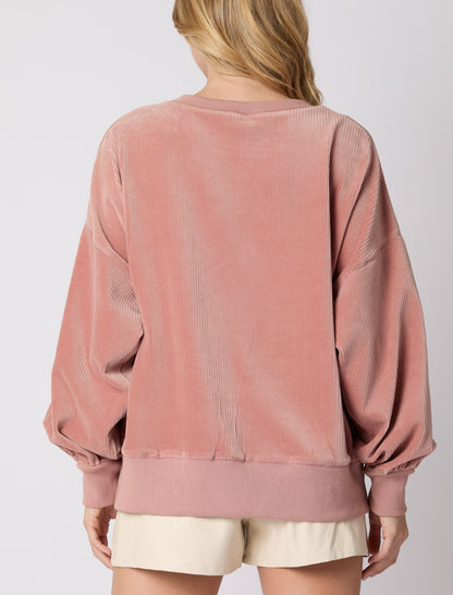 Sequin Cupcake Embellished Pullover