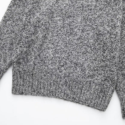 Ribbed Long Sleeve Turtleneck Sweater