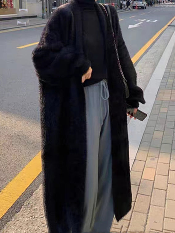 Thick Casual Long Coat