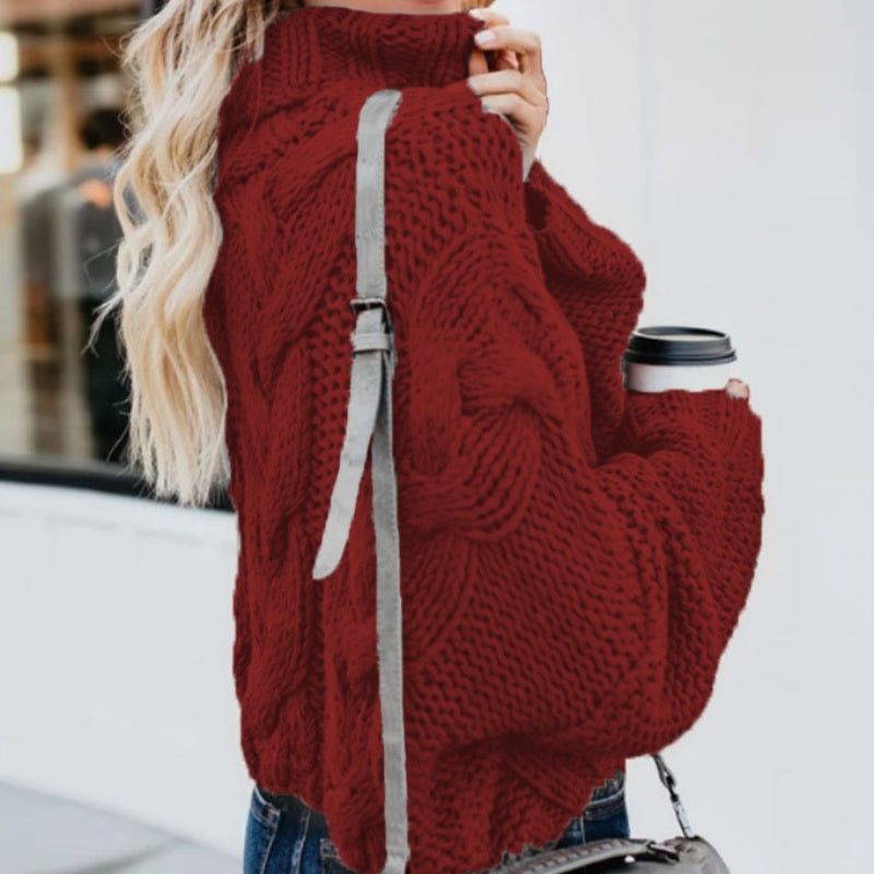 Chunky Turtleneck Sweater