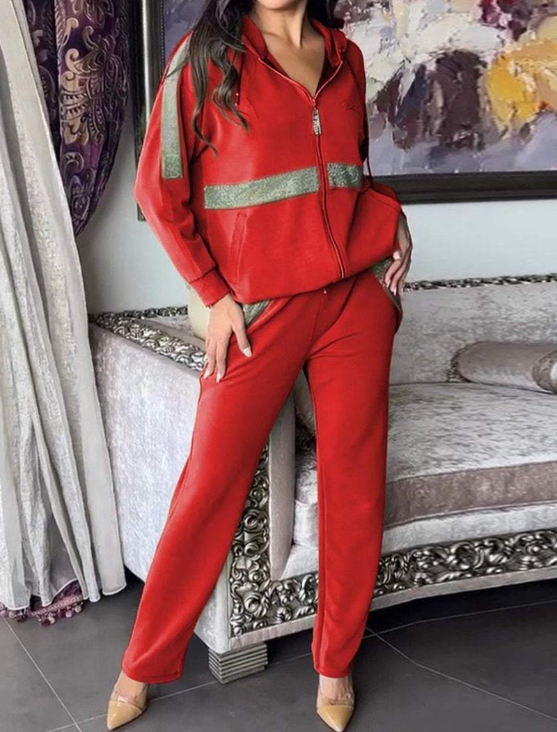Long Sleeve Two-Piece Lounge Set