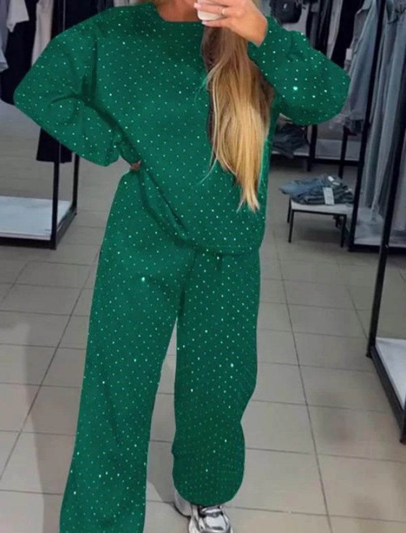 Starry Print Loungewear Set