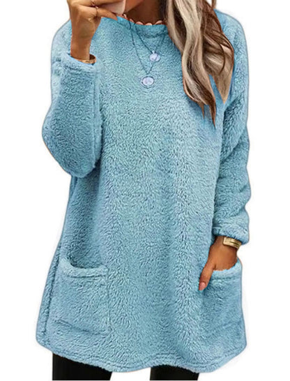 Oversized Fleece Tunic