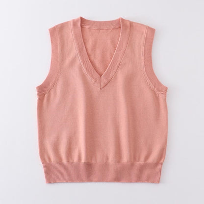 Sleeveless Knit Vest