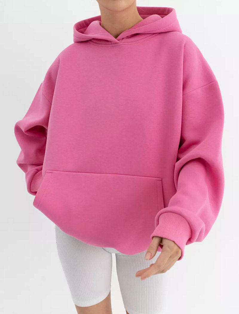Oversized Hoodie with Kangaroo Pocket