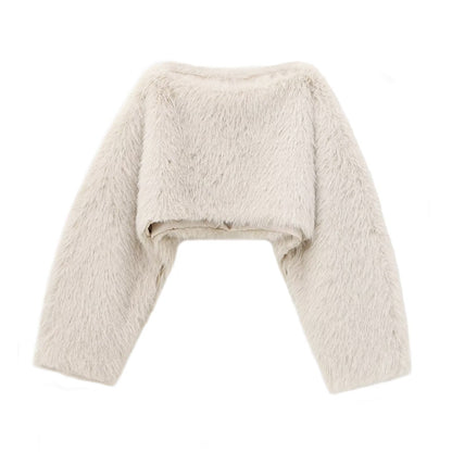Soft Plush Cropped Bolero