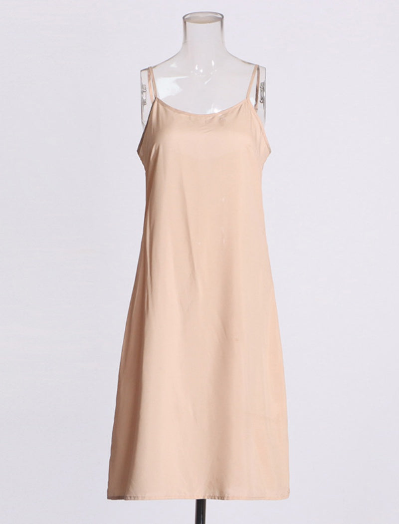 Lace-Trimmed Flowing Gown