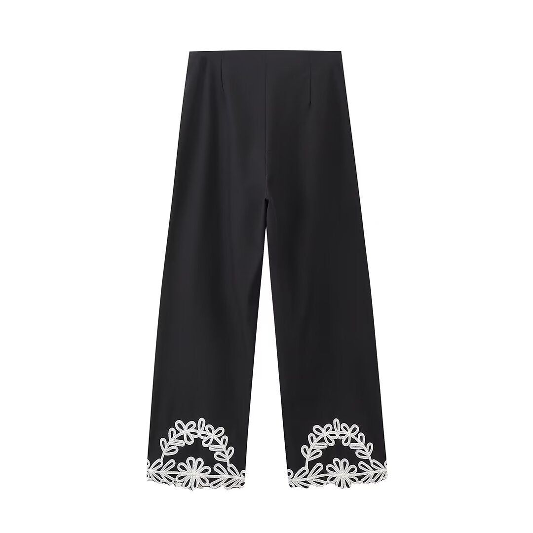 High-Waist Wide-Leg Pants