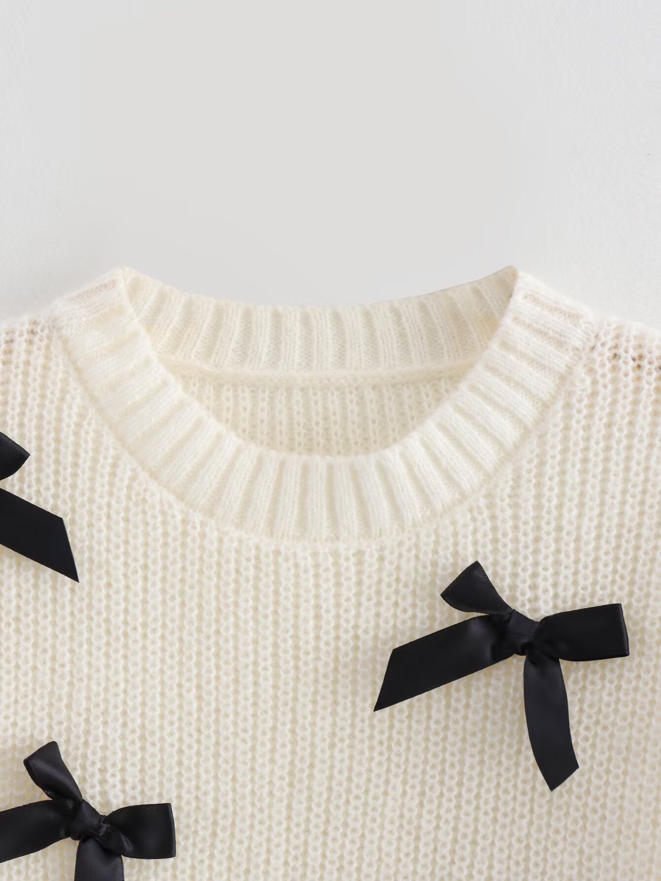 Ribbon Bows Sweater