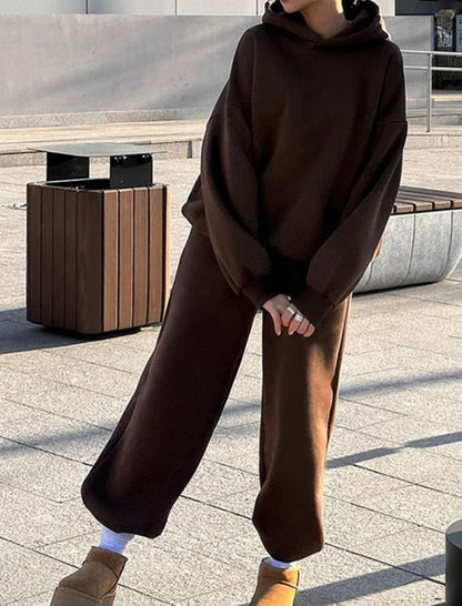 Oversized Hoodie with Jogger Pants Set