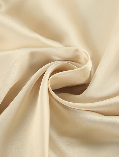 Tie-Front Satin Shirt