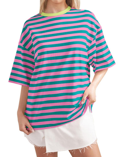 Loose-Fit Striped Tee