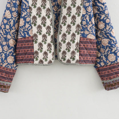 Patchwork Patterned Jacket