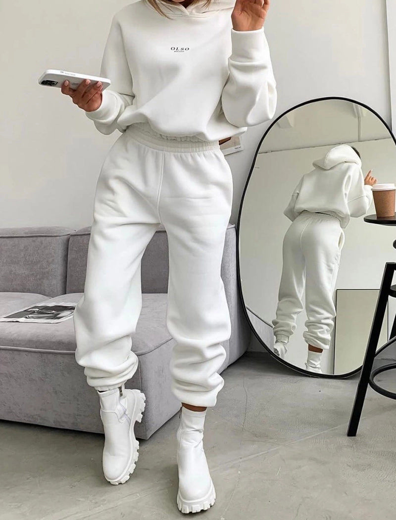 Casual Hoodie and Jogger Set