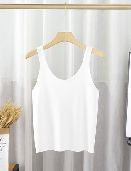 Minimalist Ribbed Tank Top