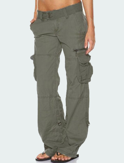 Cargo Wide-Leg Pants