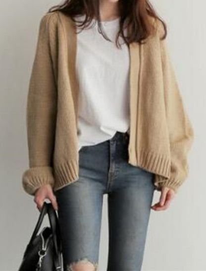 Oversized Knit Cardigan