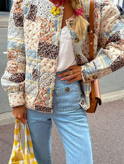 Patchwork Quilted Jacket