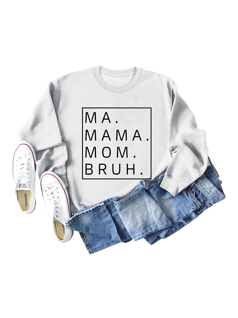 Mama Bruh Graphic Top